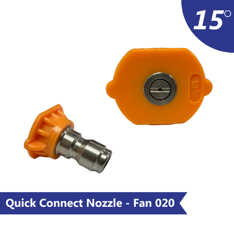 Quick connect nozzle- 15 fan 020 orifice